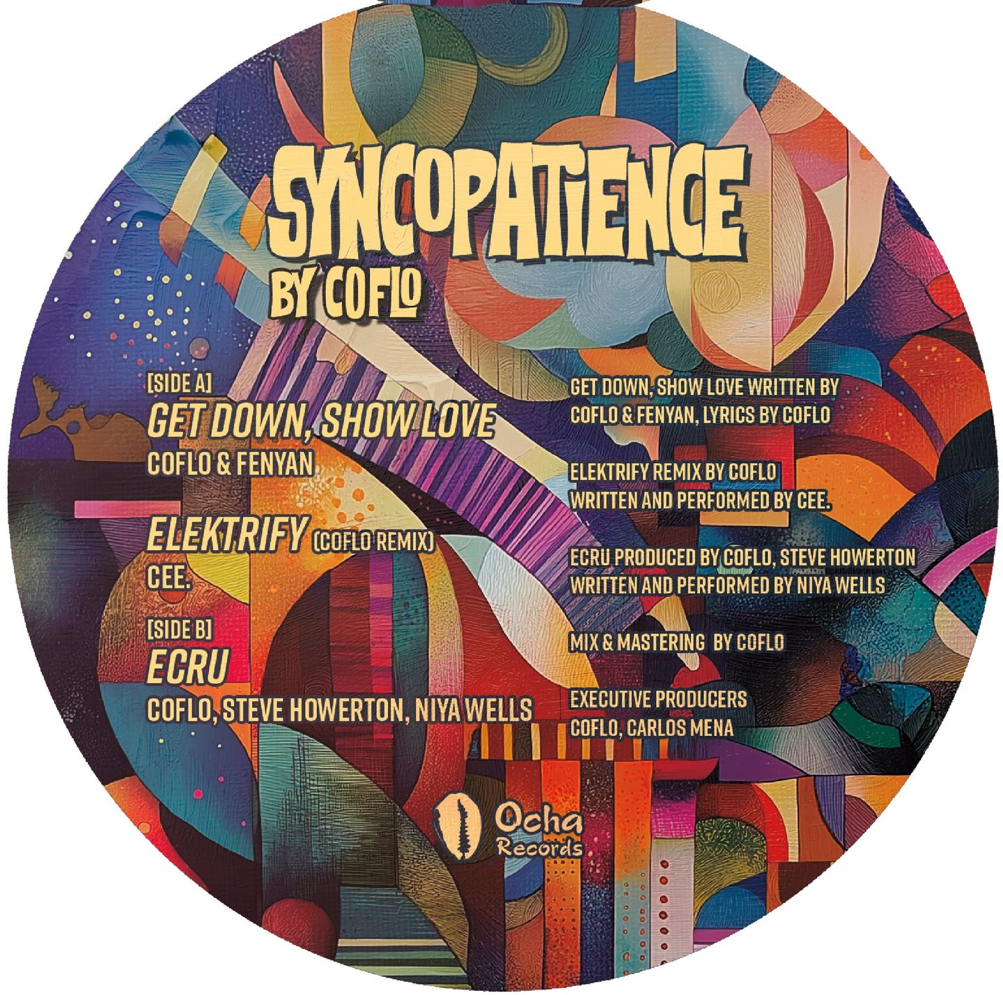 Coflo - Syncopatience | Ocha Records (OCH290) - main Coflo - Syncopatience | Ocha Records (OCH290) - main