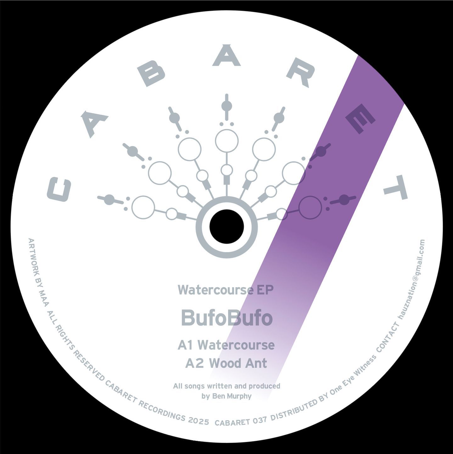 BufoBufo - Watercourse EP | CABARET Recordings (CABARET037)