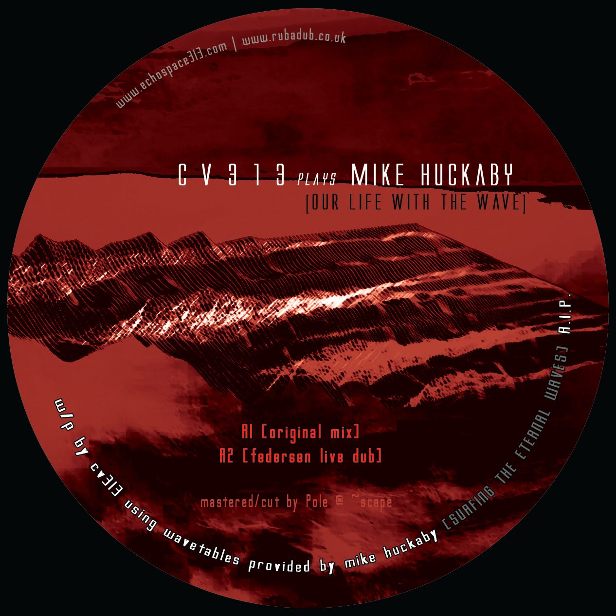 cv313 Plays Mike Huckaby - Our Life With The Wave | echospace [detroit] (ECHOSPACE313-LE-3) - main
