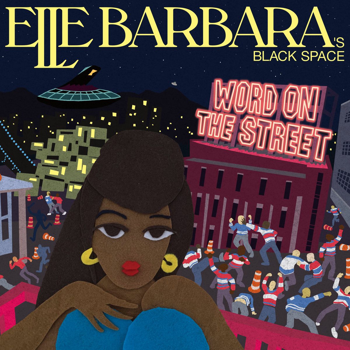 Elle Barbara's Black Space - Word On The Street | House Of Barbara (HBLP1-01)