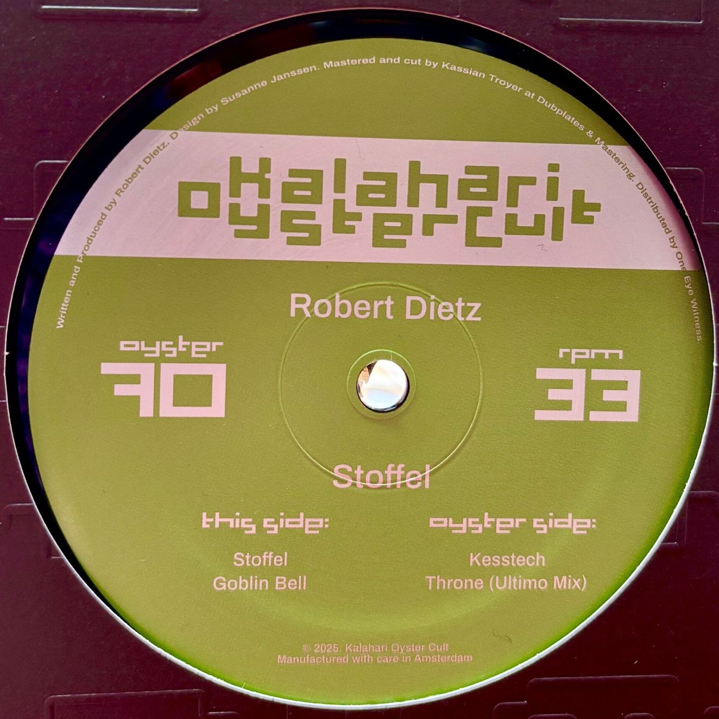 Robert Dietz - Stoffel | Kalahari Oyster Cult (OYSTER70)
