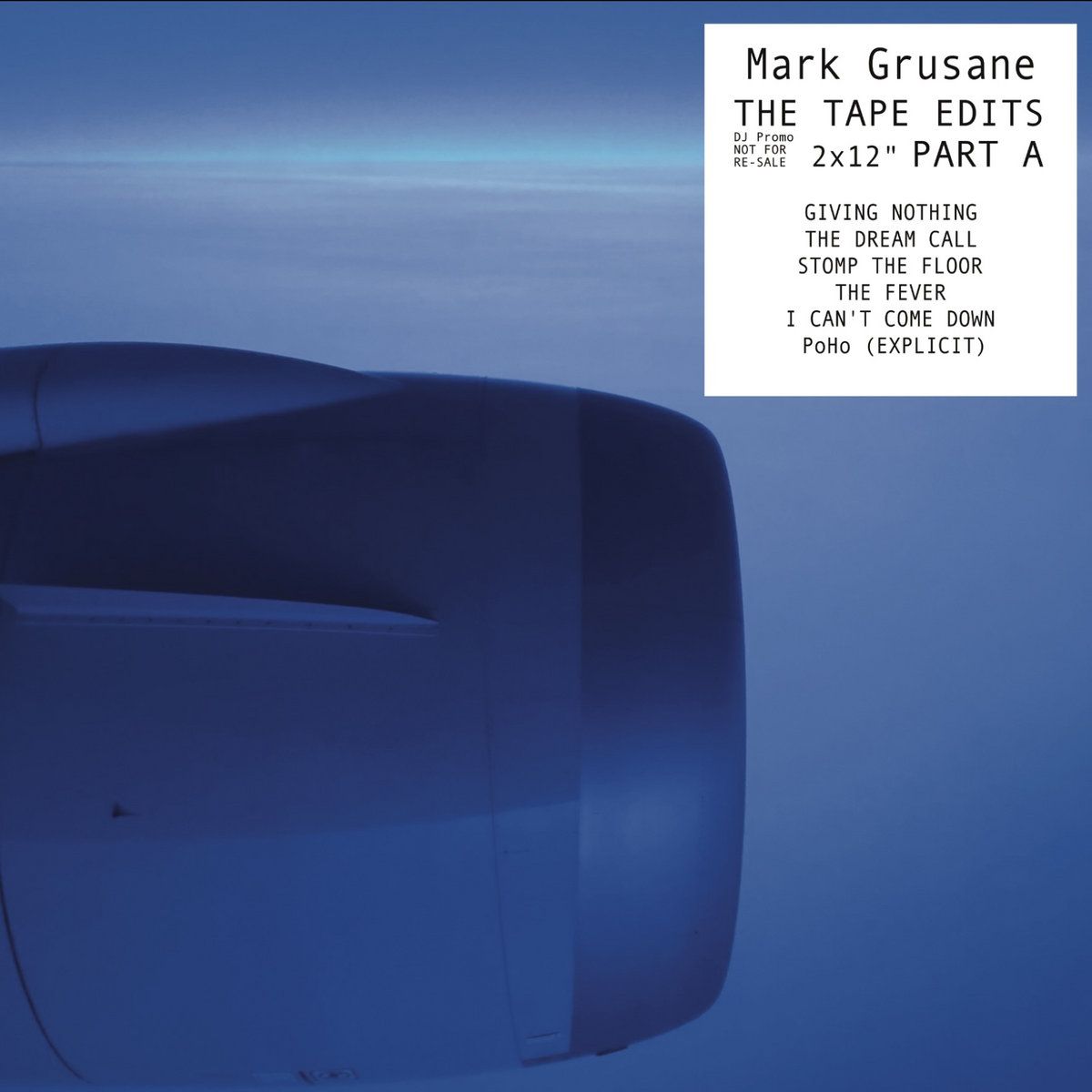Mark Grusane - The Tape Edits Part A | Taped Records (TAPE1)