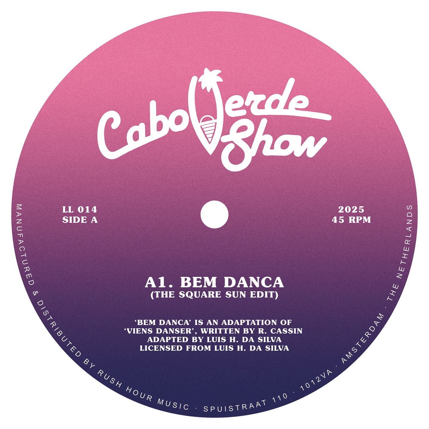 Cabo Verde Show - Bem Danca | Not On Label (LL 014) - main Cabo Verde Show - Bem Danca | Not On Label (LL 014) - main