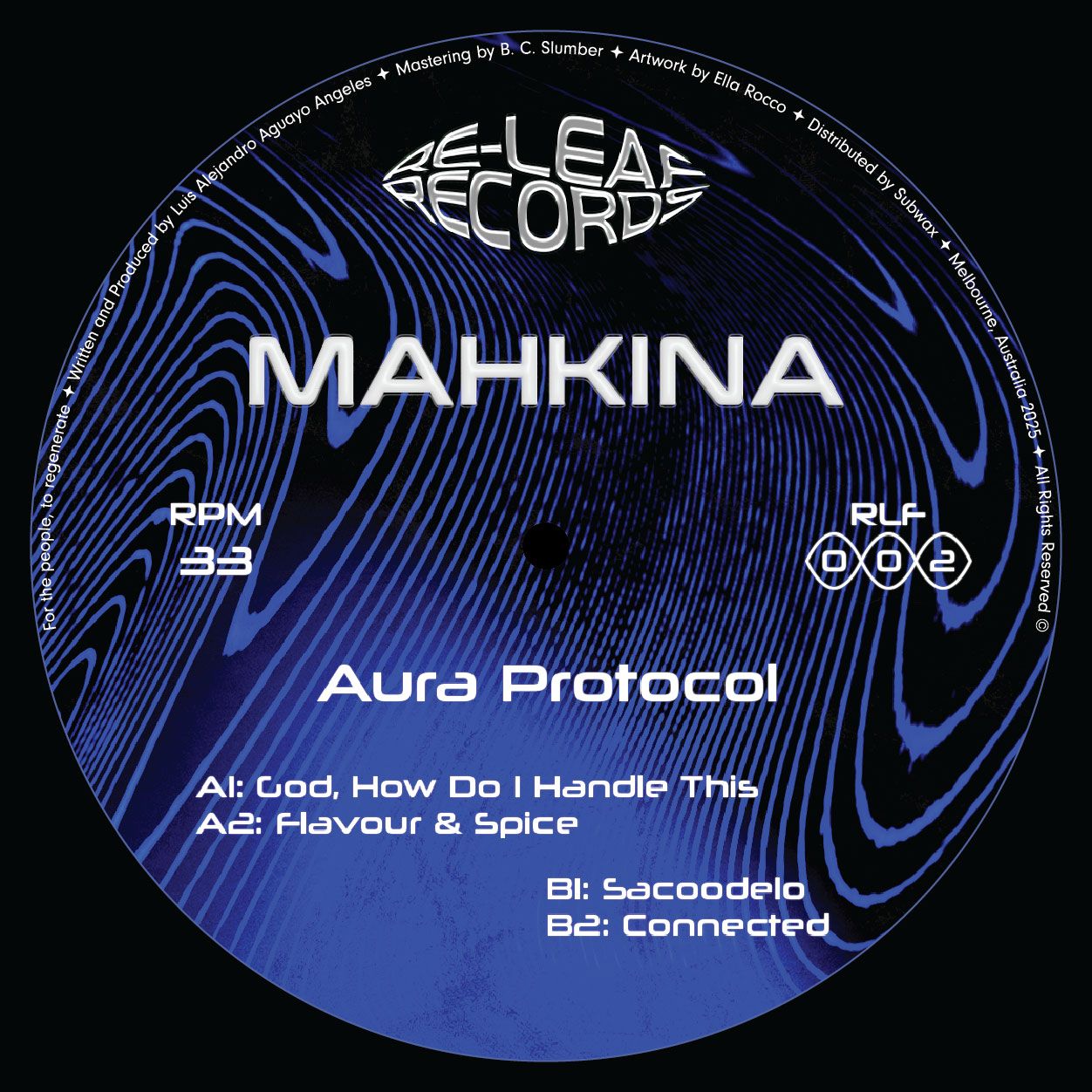 Mahkina - Aura Protocol | Re-Leaf Records (RLF002)