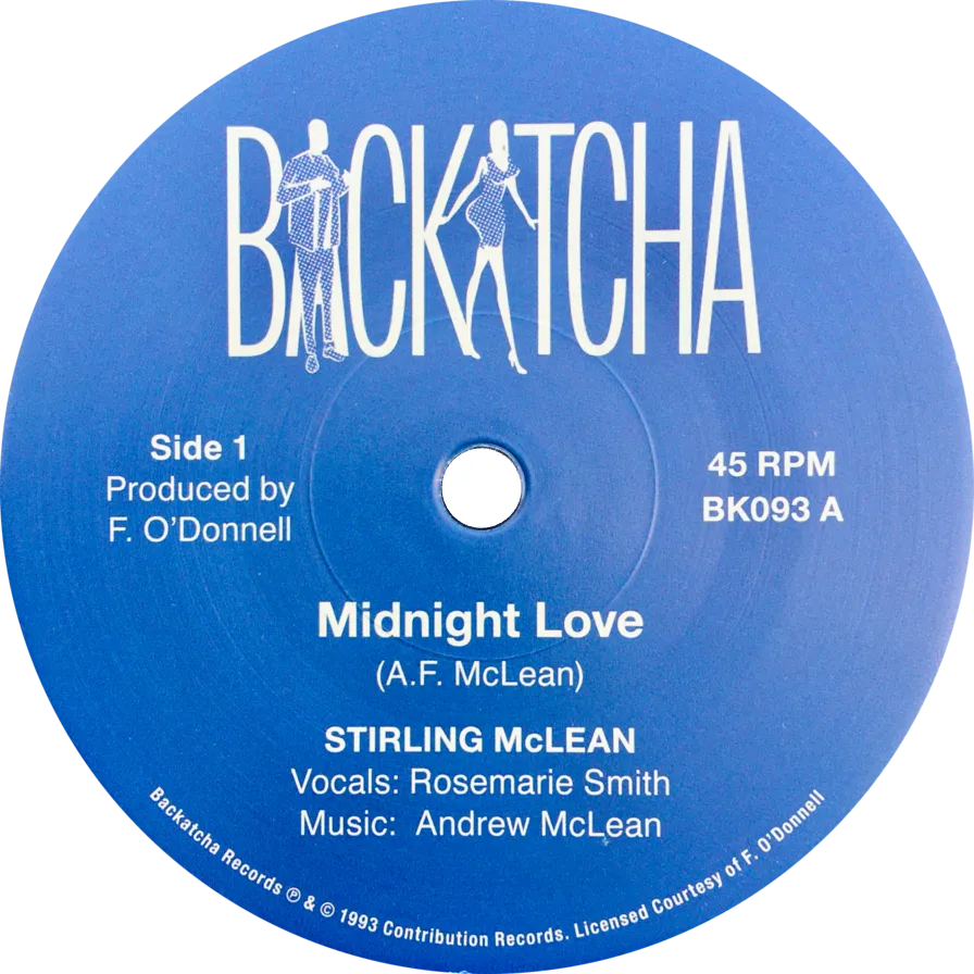 Stirling McLean - Midnight Love | Backatcha Records (BK093) - main Stirling McLean - Midnight Love | Backatcha Records (BK093) - main