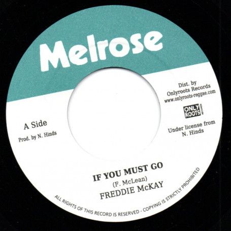 Freddie McKay - If You Must Go | Melrose (OR149) - main