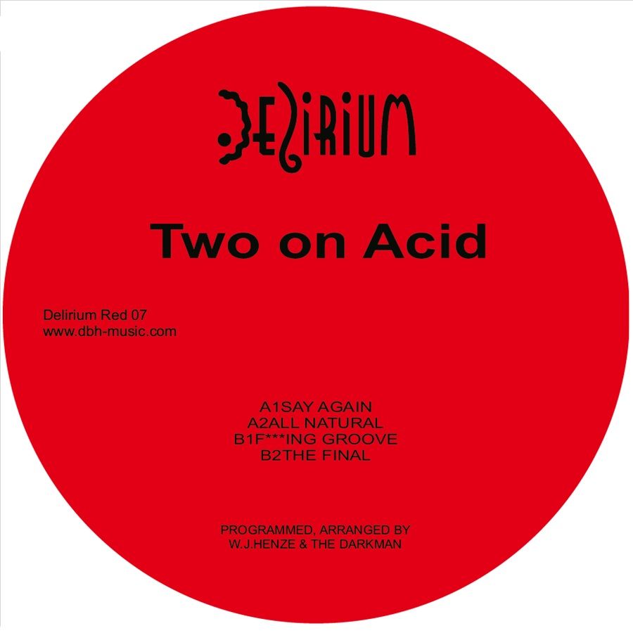 Two On Acid - Two On Acid | Delirium Red (DEL RED 07) - main