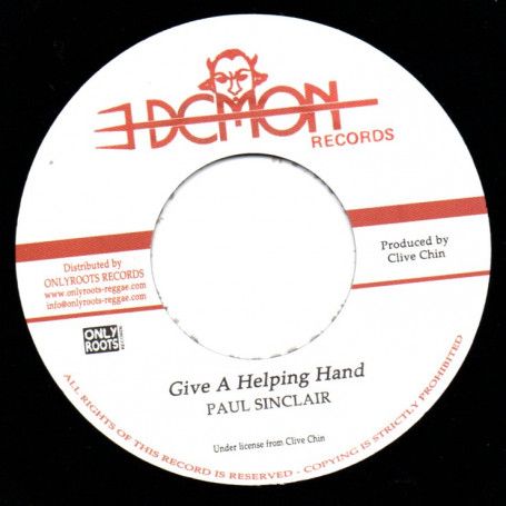Paul Sinclair - Give A Helping Hand | Demon Records (OR72) - main