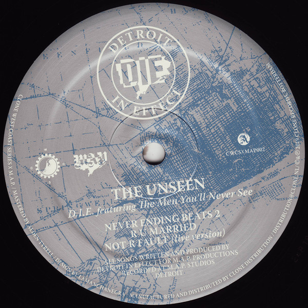 D.I.E. Featuring The Men You'll Never See - The Unseen | Clone West Coast Series (CWCSxMAP002)