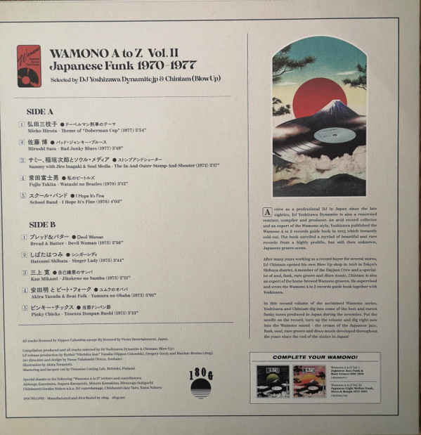 Wamono A To Z Vol. II (Japanese Funk 1970​-​1977)