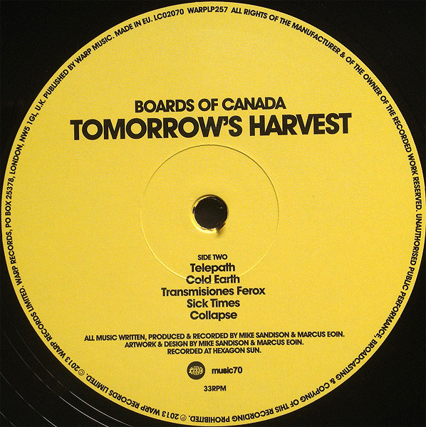 Tomorrow's Harvest