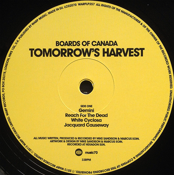 Tomorrow's Harvest