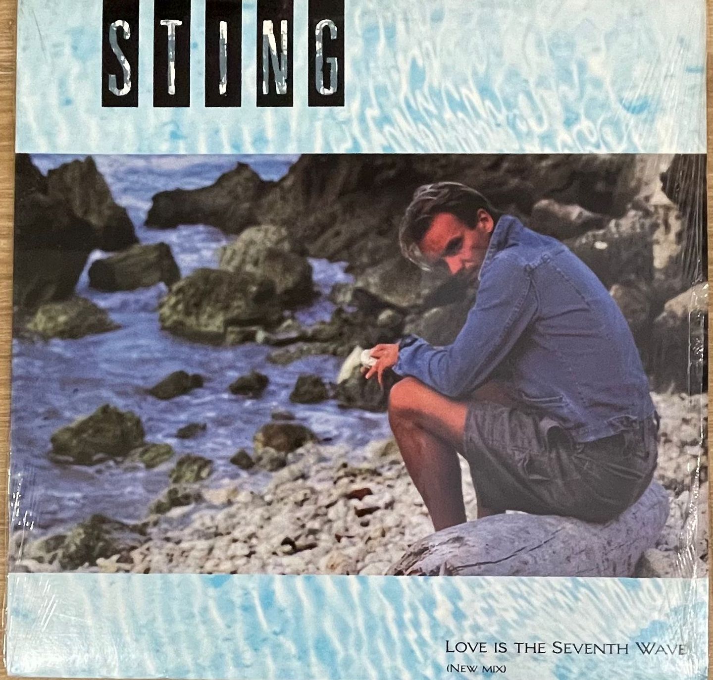 Sting - Love Is The Seventh Wave (New Mix) | A&M Records (SP-12153) - main Sting - Love Is The Seventh Wave (New Mix) | A&M Records (SP-12153) - main