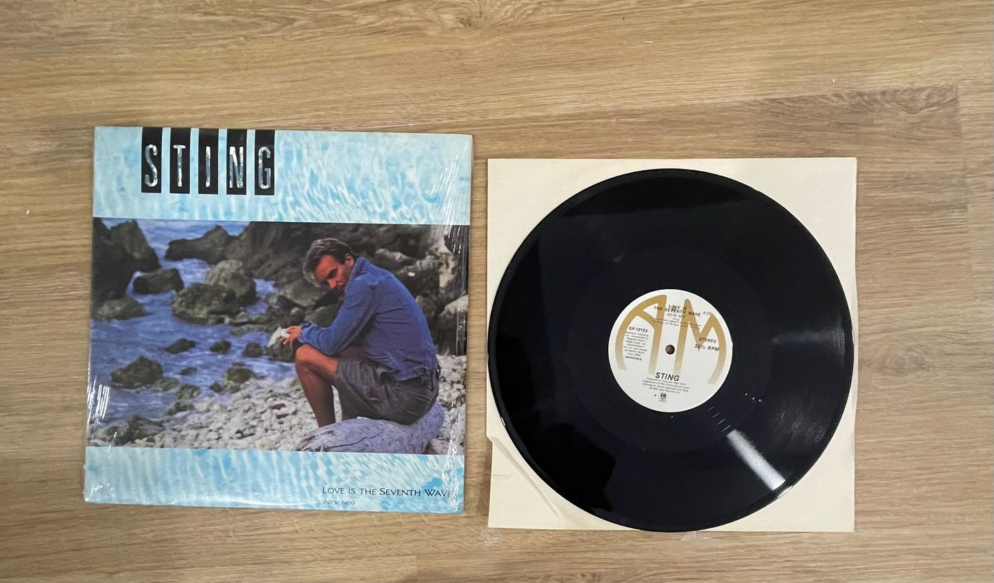 Sting - Love Is The Seventh Wave (New Mix) | A&M Records (SP-12153) - 3 Sting - Love Is The Seventh Wave (New Mix) | A&M Records (SP-12153) - 3