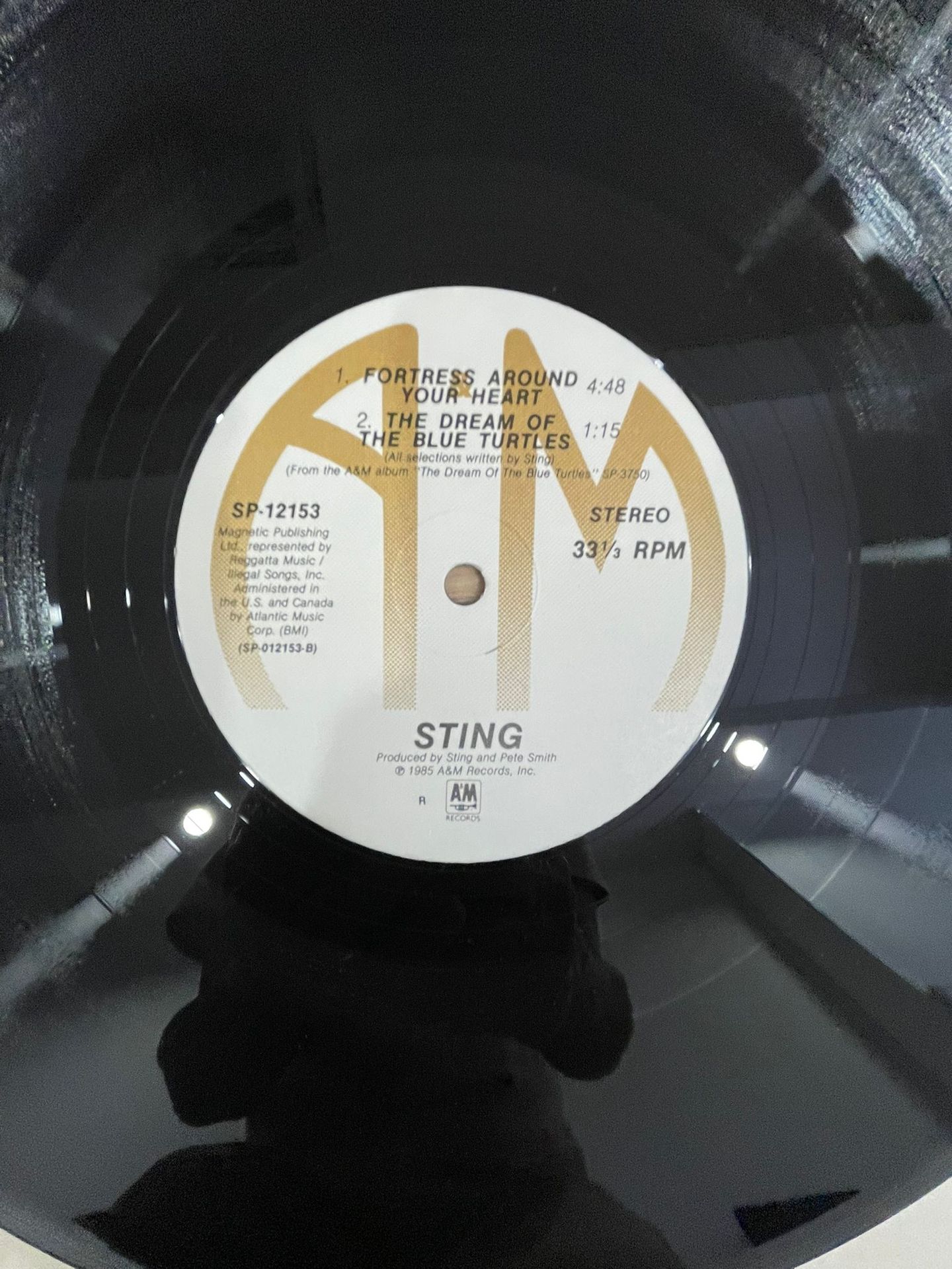 Sting - Love Is The Seventh Wave (New Mix) | A&M Records (SP-12153) - 4 Sting - Love Is The Seventh Wave (New Mix) | A&M Records (SP-12153) - 4