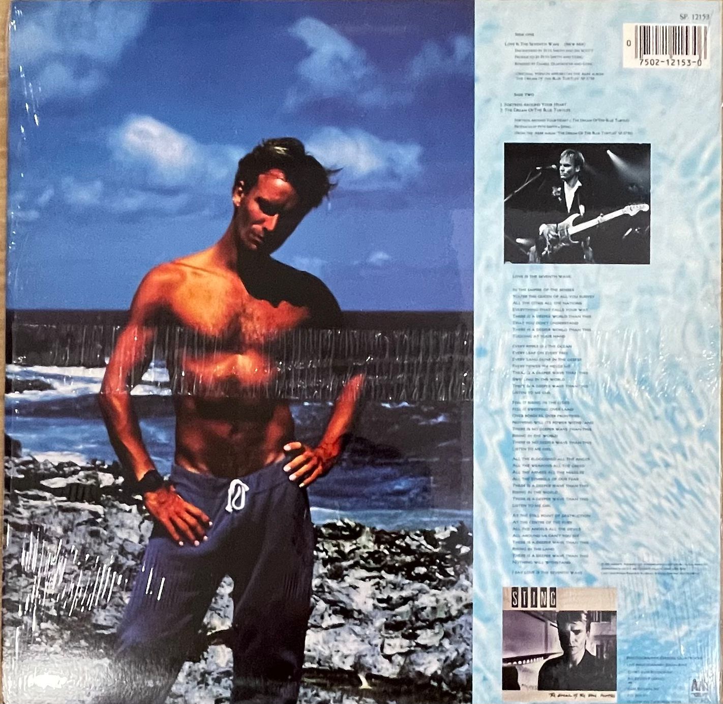Sting - Love Is The Seventh Wave (New Mix) | A&M Records (SP-12153) - 2 Sting - Love Is The Seventh Wave (New Mix) | A&M Records (SP-12153) - 2