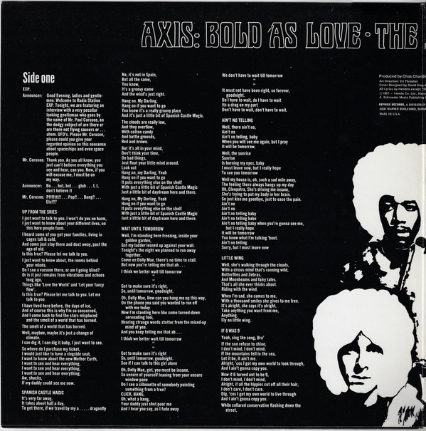 Axis: Bold As Love