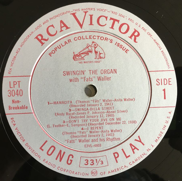 Swingin' The Organ With "Fats" Waller