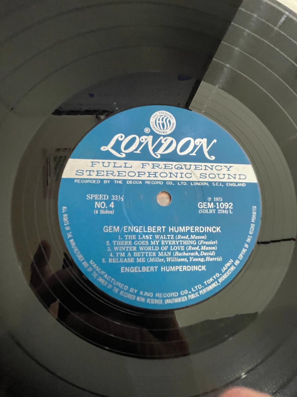 Engelbert Humperdinck - Gem | London Records (GEM 1091/92) - 5 Engelbert Humperdinck - Gem | London Records (GEM 1091/92) - 5