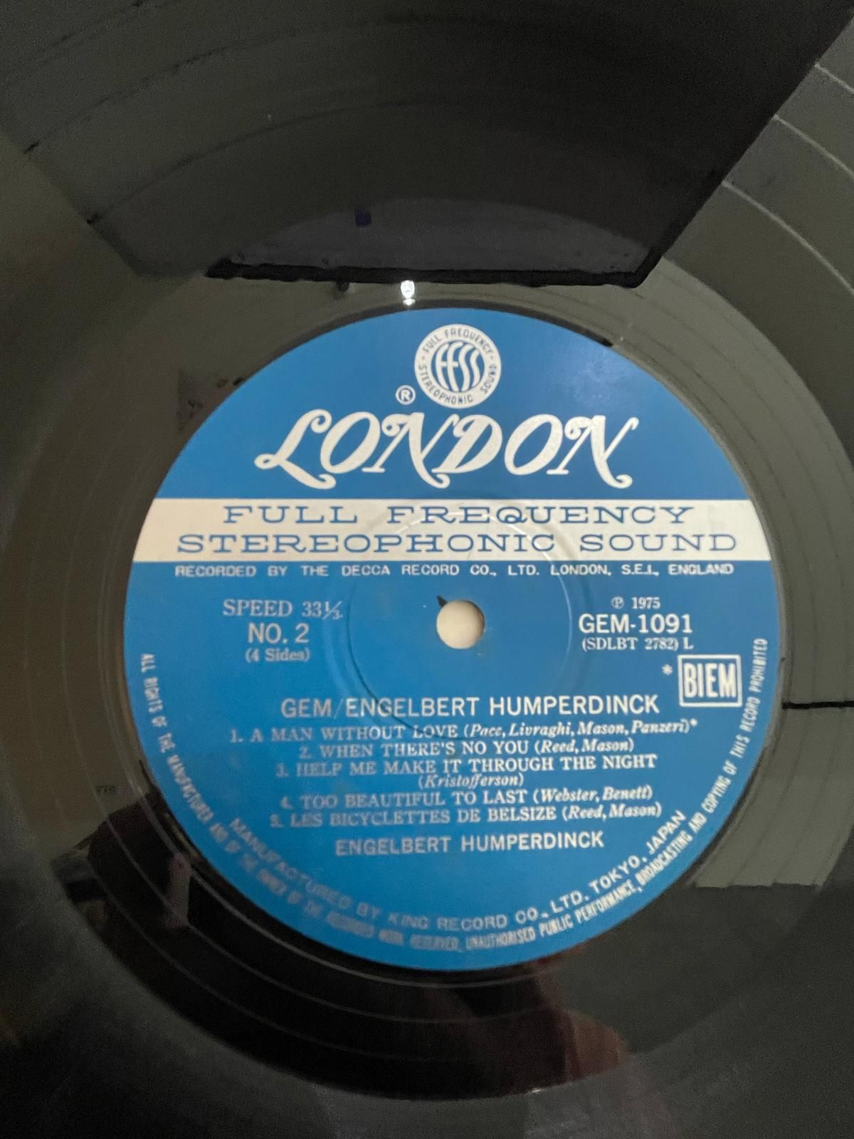 Engelbert Humperdinck - Gem | London Records (GEM 1091/92) - 4 Engelbert Humperdinck - Gem | London Records (GEM 1091/92) - 4