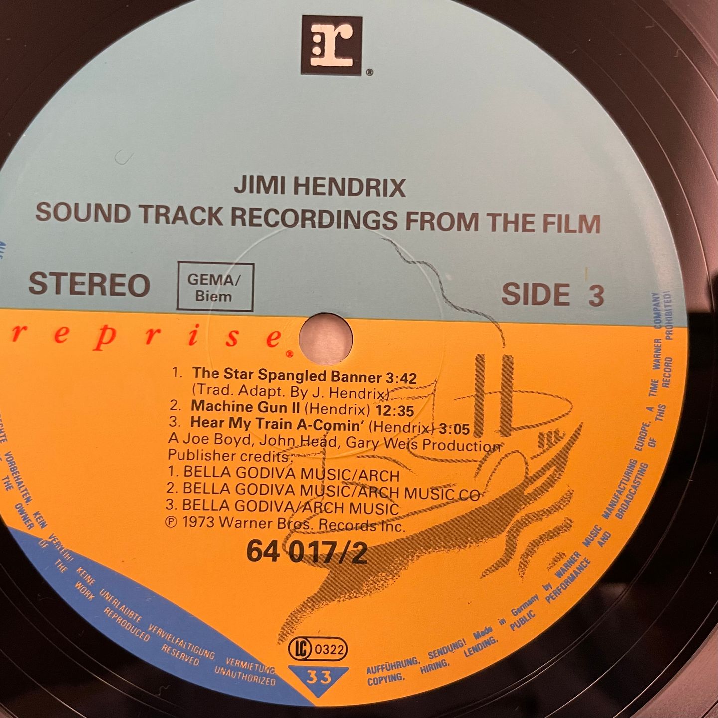 Sound Track Recordings From The Film "Jimi Hendrix"