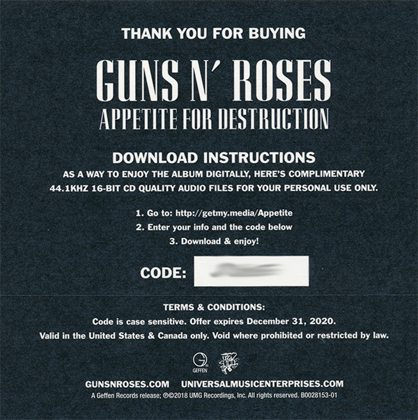 Appetite For Destruction
