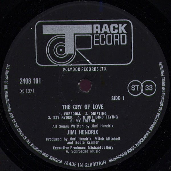 The Cry Of Love