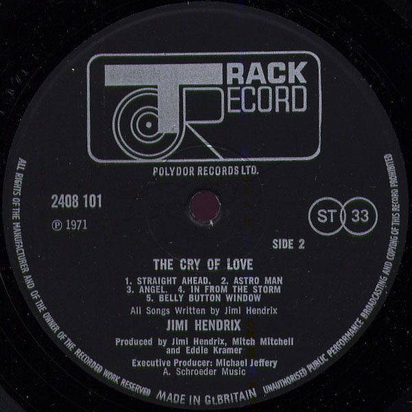 The Cry Of Love