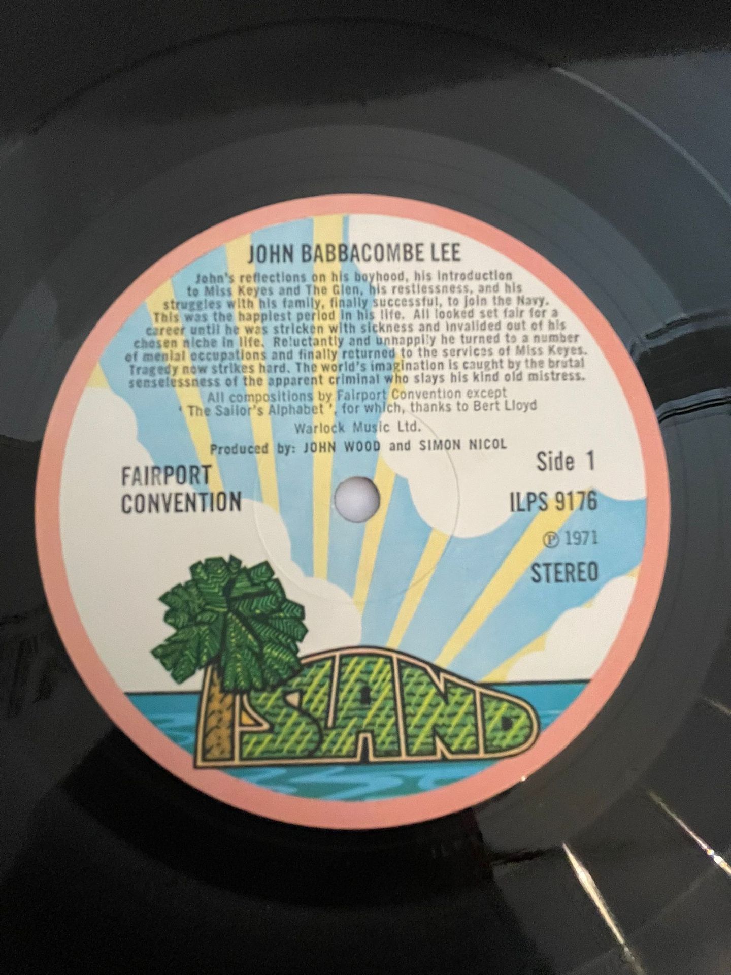 Fairport Convention - "Babbacombe" Lee | Island Records (ILPS 9176) - 4 Fairport Convention - "Babbacombe" Lee | Island Records (ILPS 9176) - 4