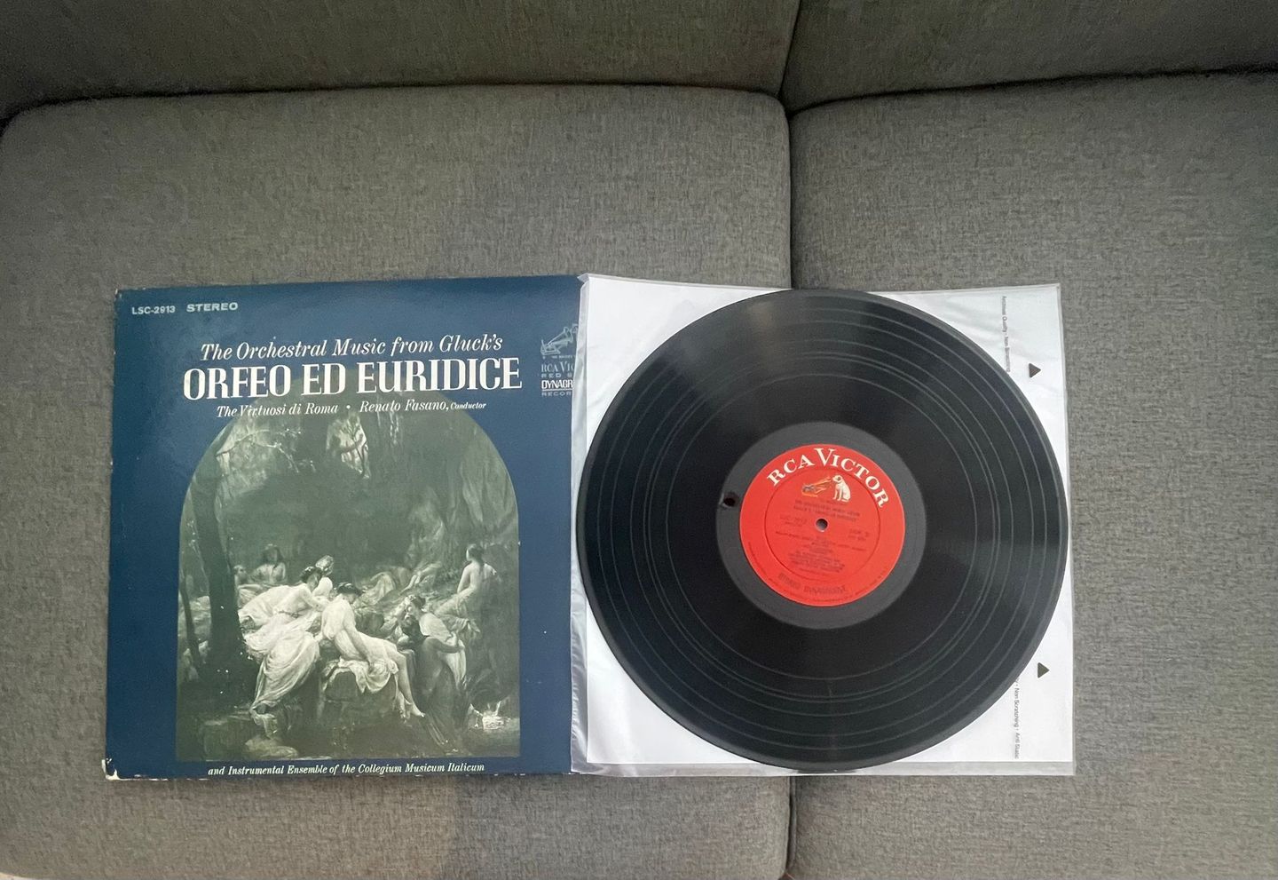 Christoph Willibald Gluck - The Orchestral Music From Gluck's Orfeo Ed Euridice | RCA Victor (LSC-2913) - 3 Christoph Willibald Gluck - The Orchestral Music From Gluck's Orfeo Ed Euridice | RCA Victor (LSC-2913) - 3