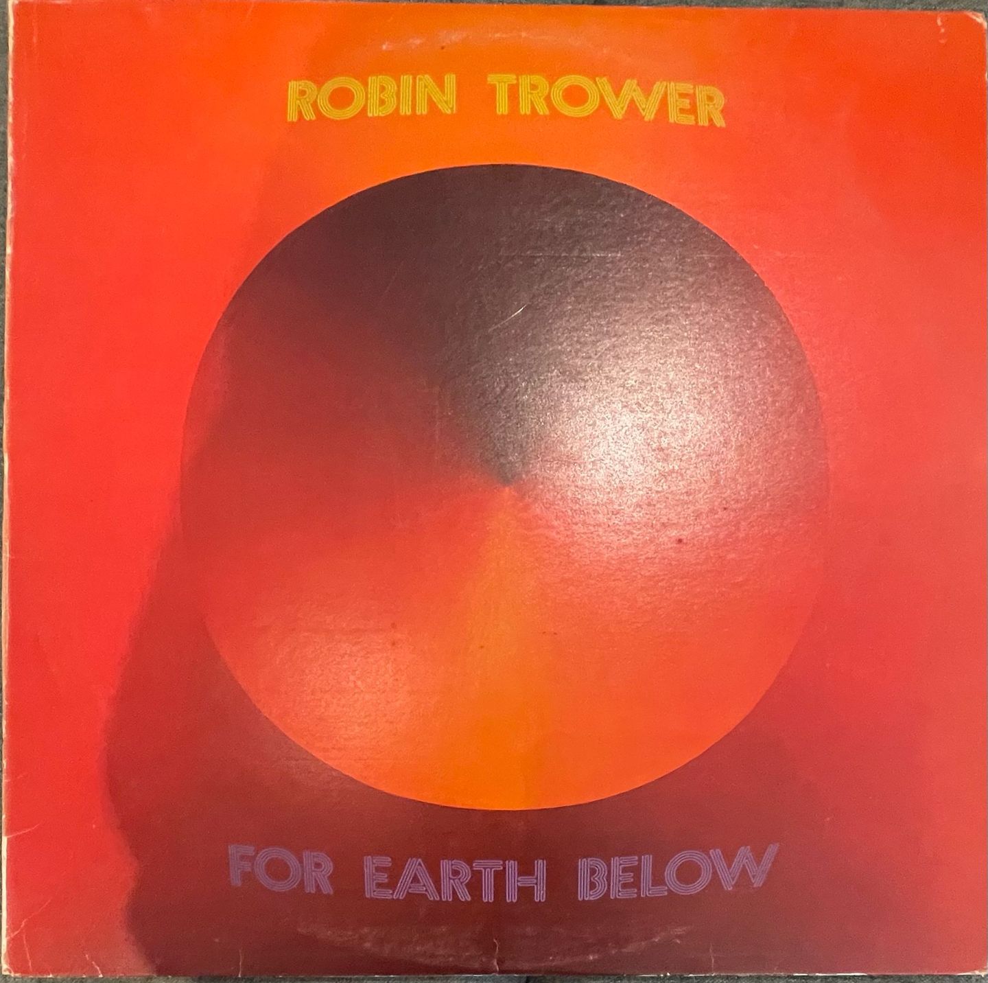 Robin Trower - For Earth Below | Chrysalis (CHR 1073)
