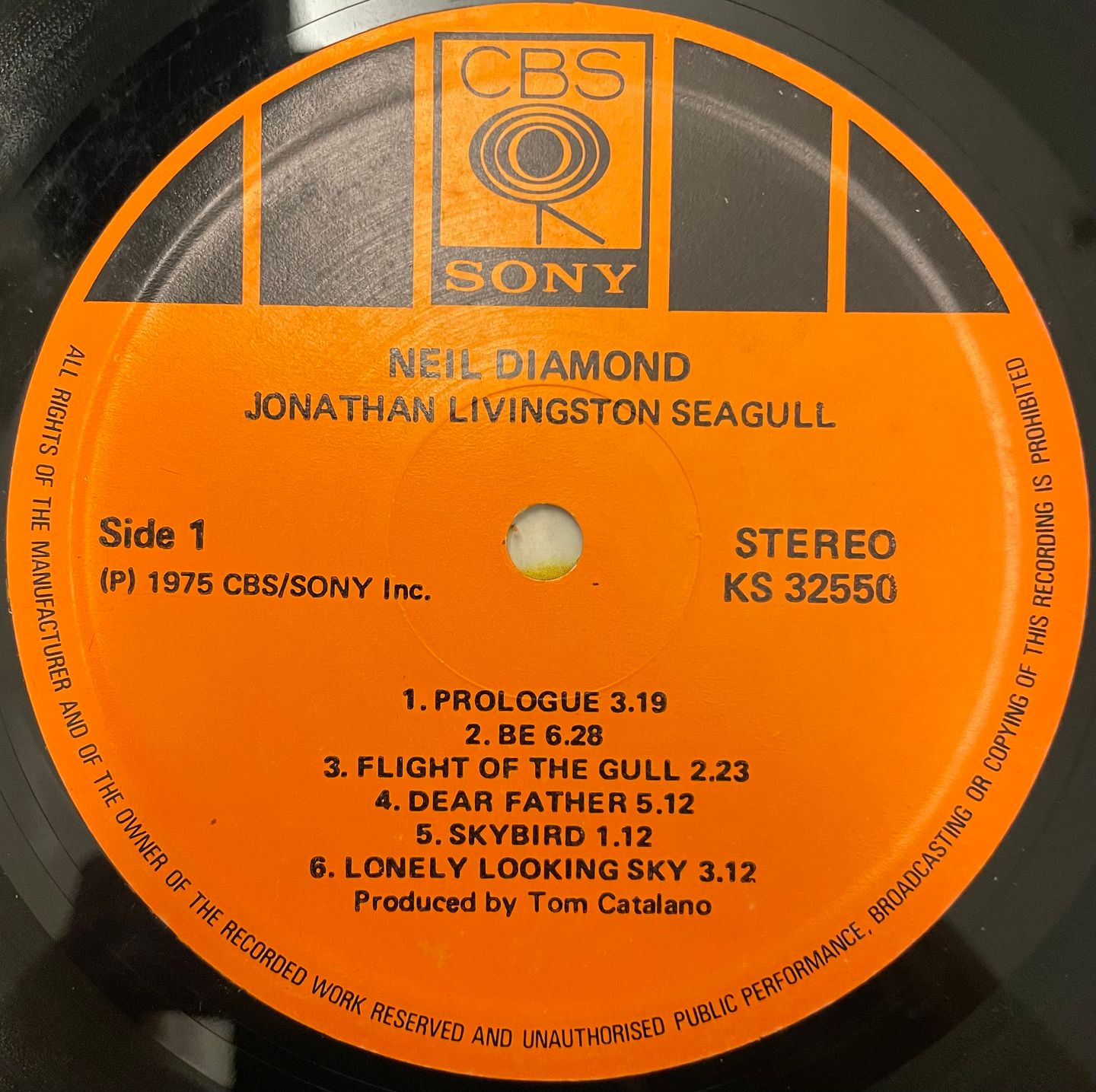 Jonathan Livingston Seagull (Original Motion Picture Sound Track)
