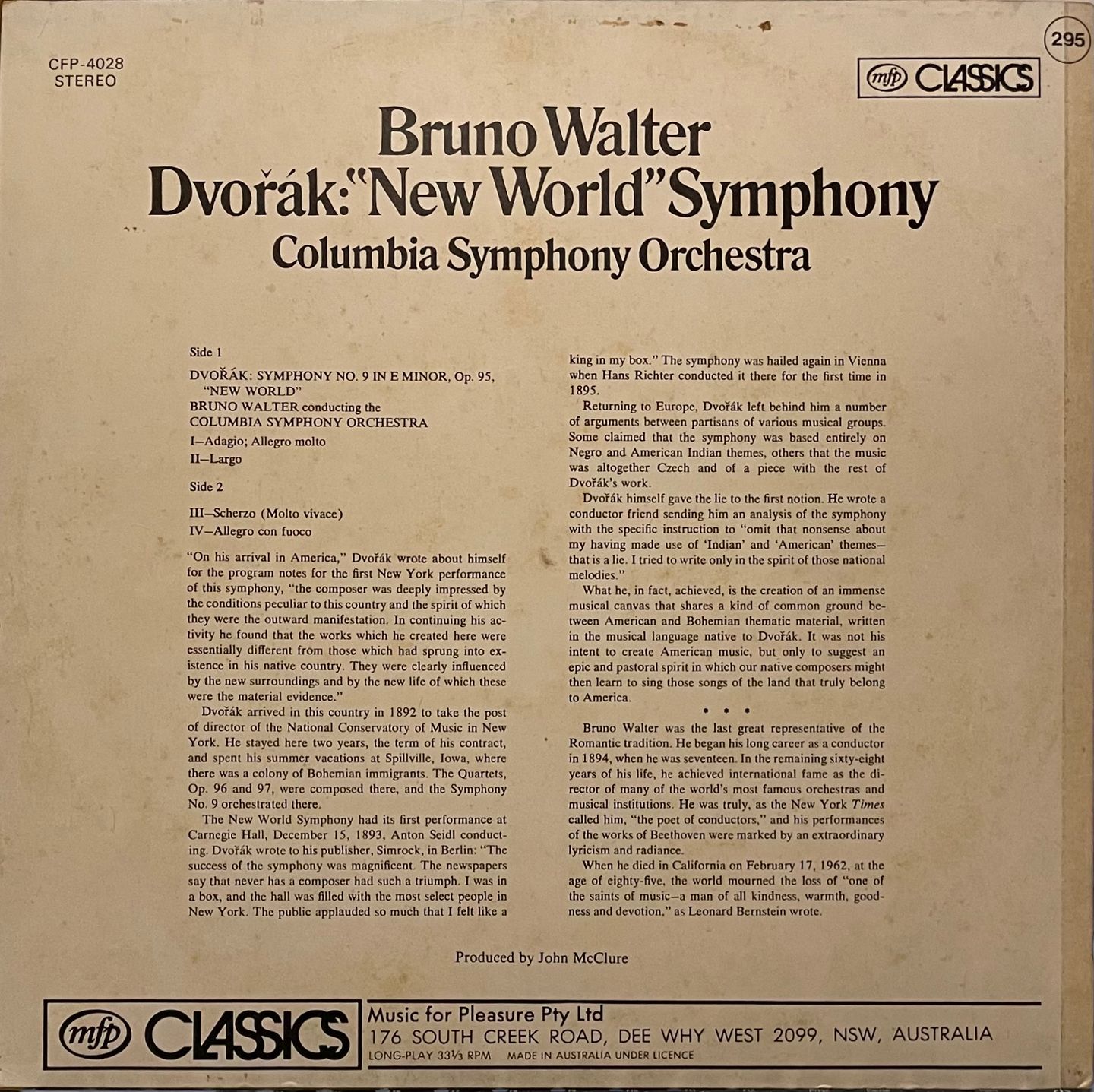 "New World" Symphony