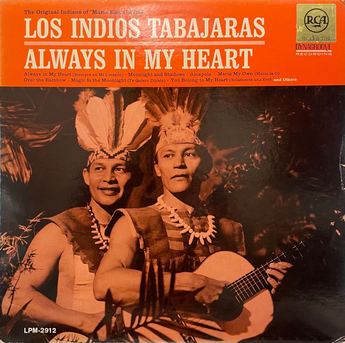 Los Indios Tabajaras - Always In My Heart | RCA Victor (LPM 2912)