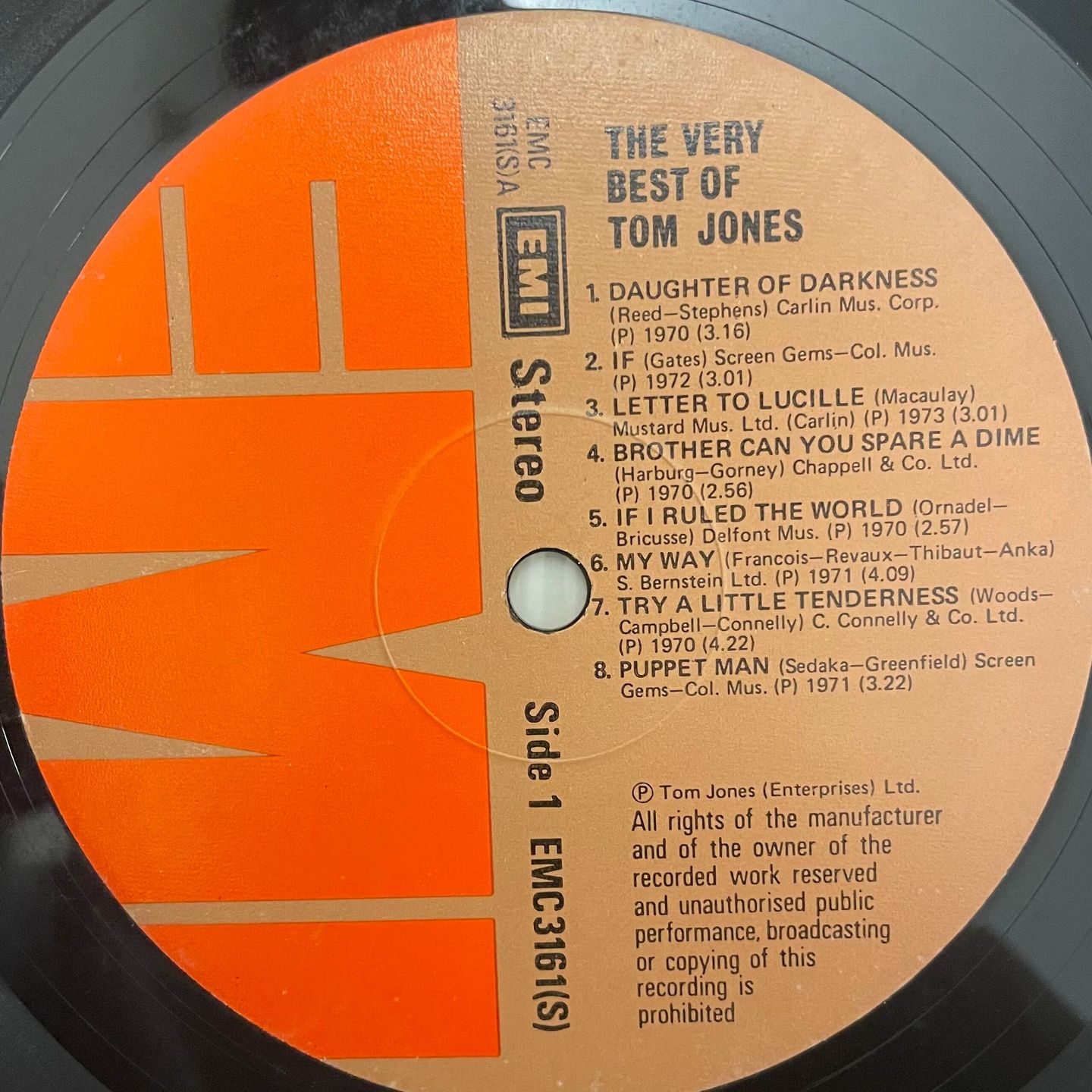 The Very Best Of Tom Jones
