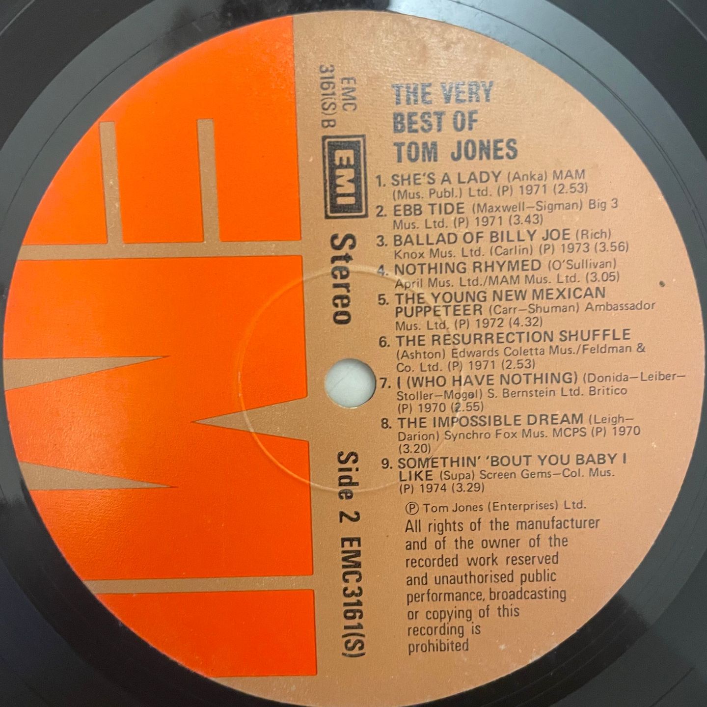 The Very Best Of Tom Jones