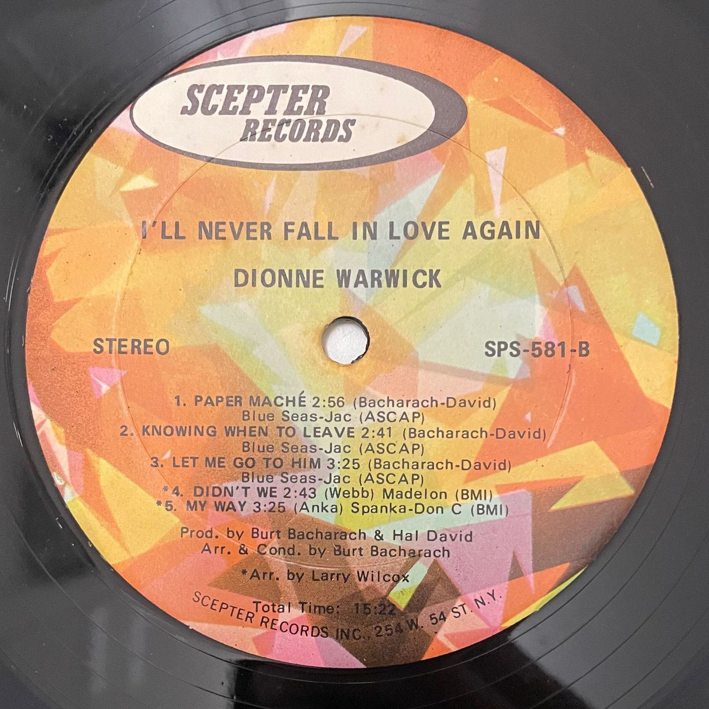 I'll Never Fall In Love Again