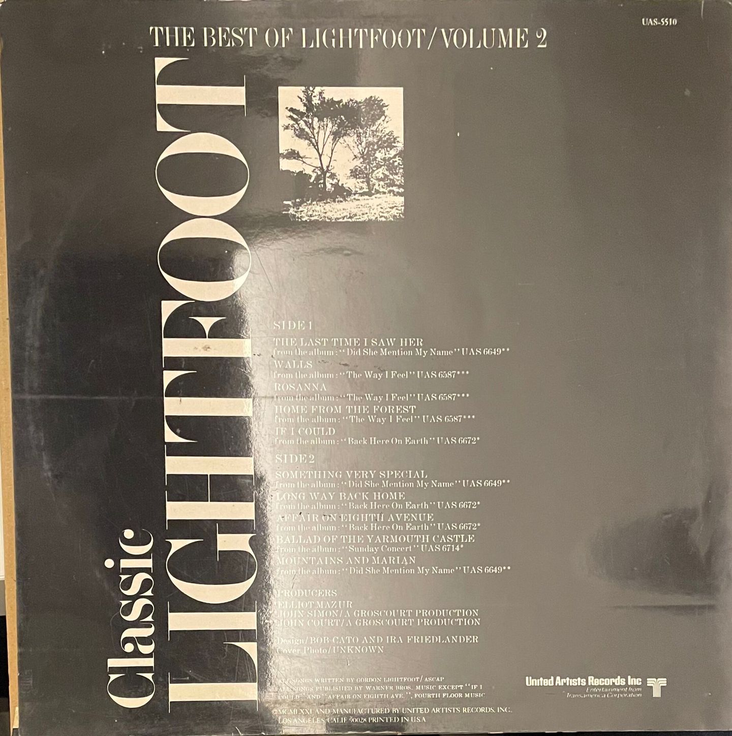Classic Lightfoot (The Best Of Lightfoot / Volume 2)