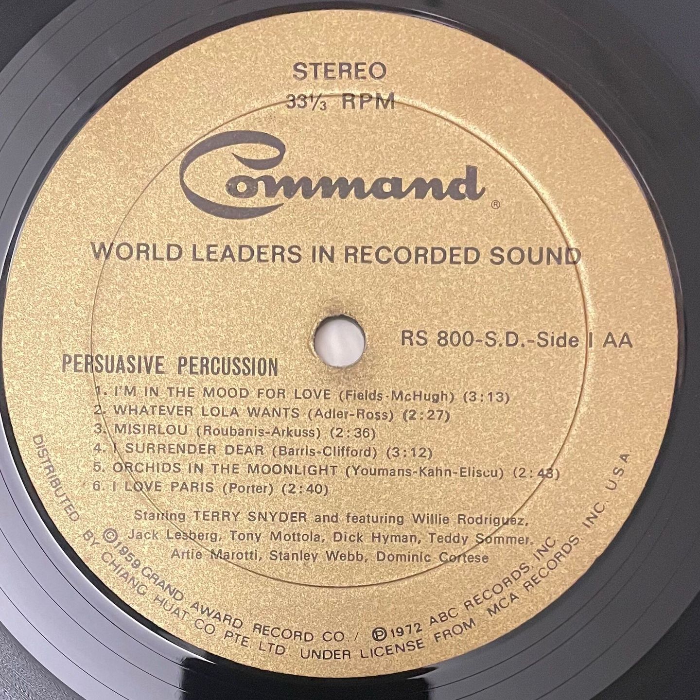 Persuasive Percussion