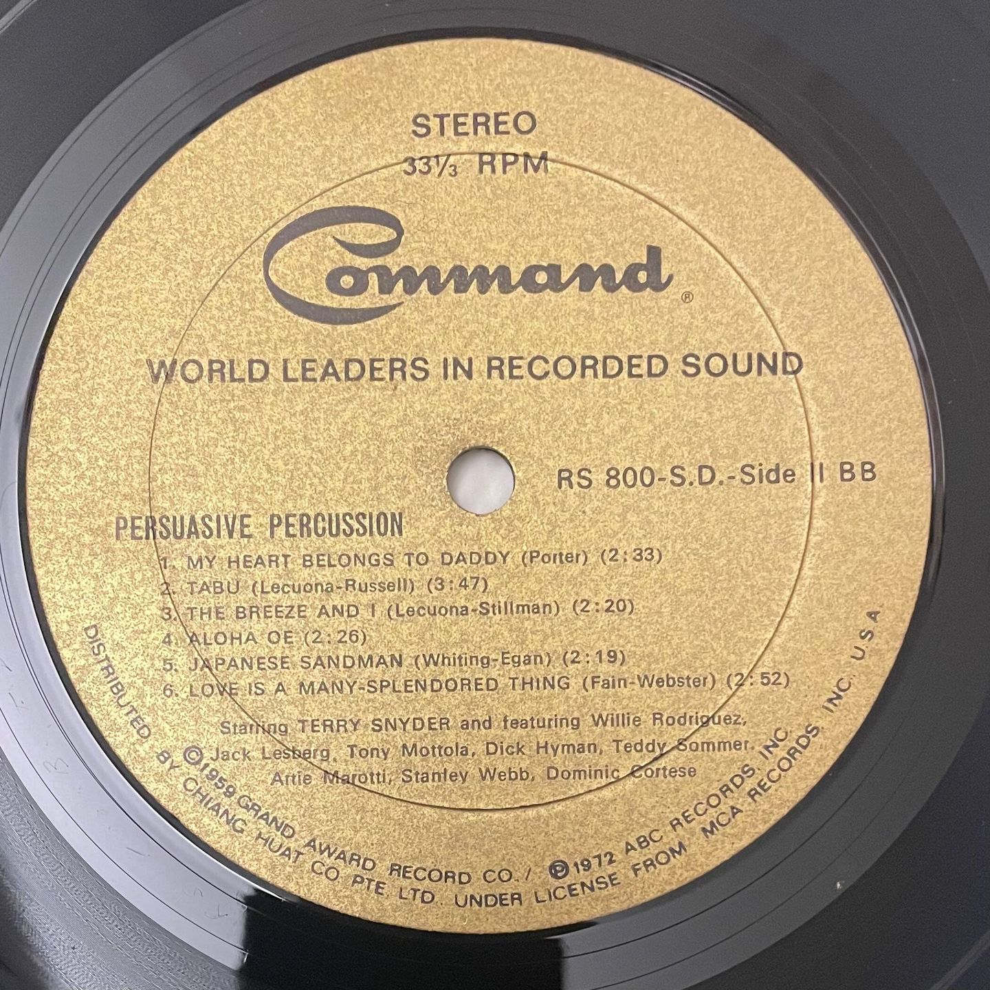 Persuasive Percussion