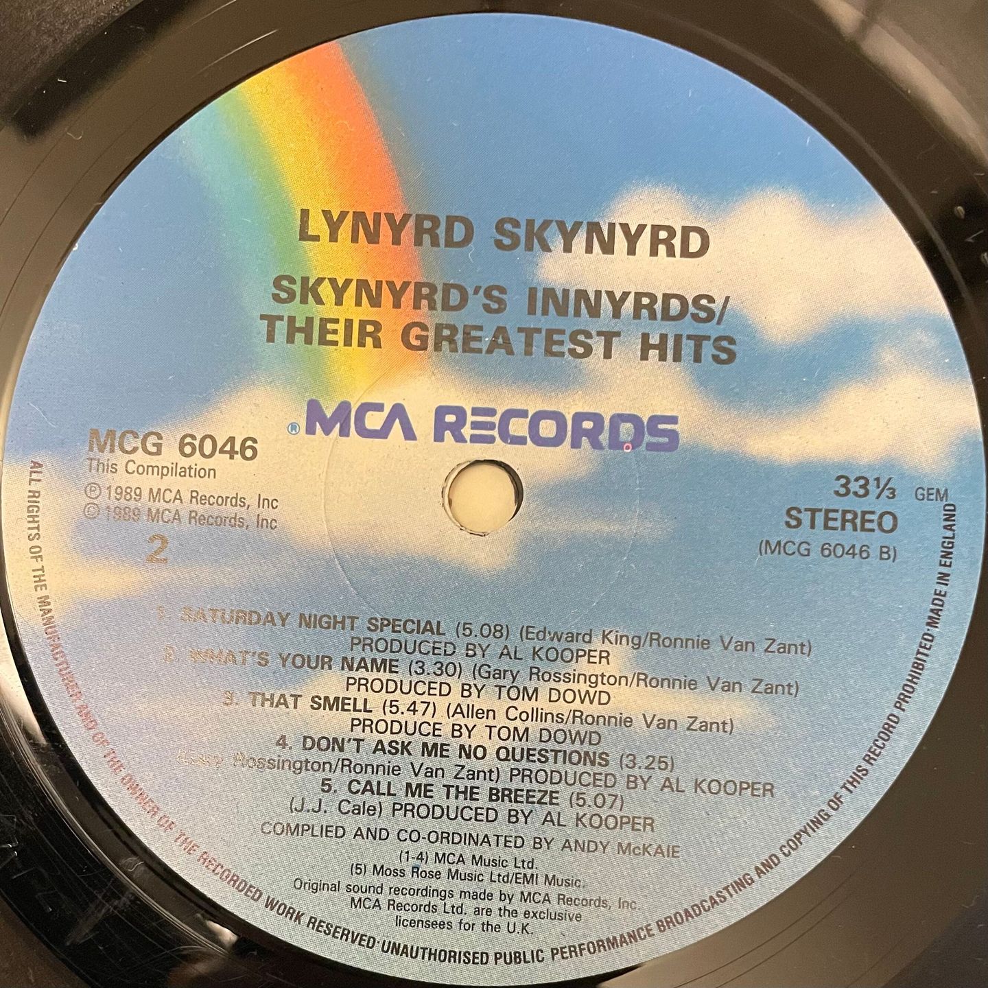 Skynyrd's Innyrds / Their Greatest Hits