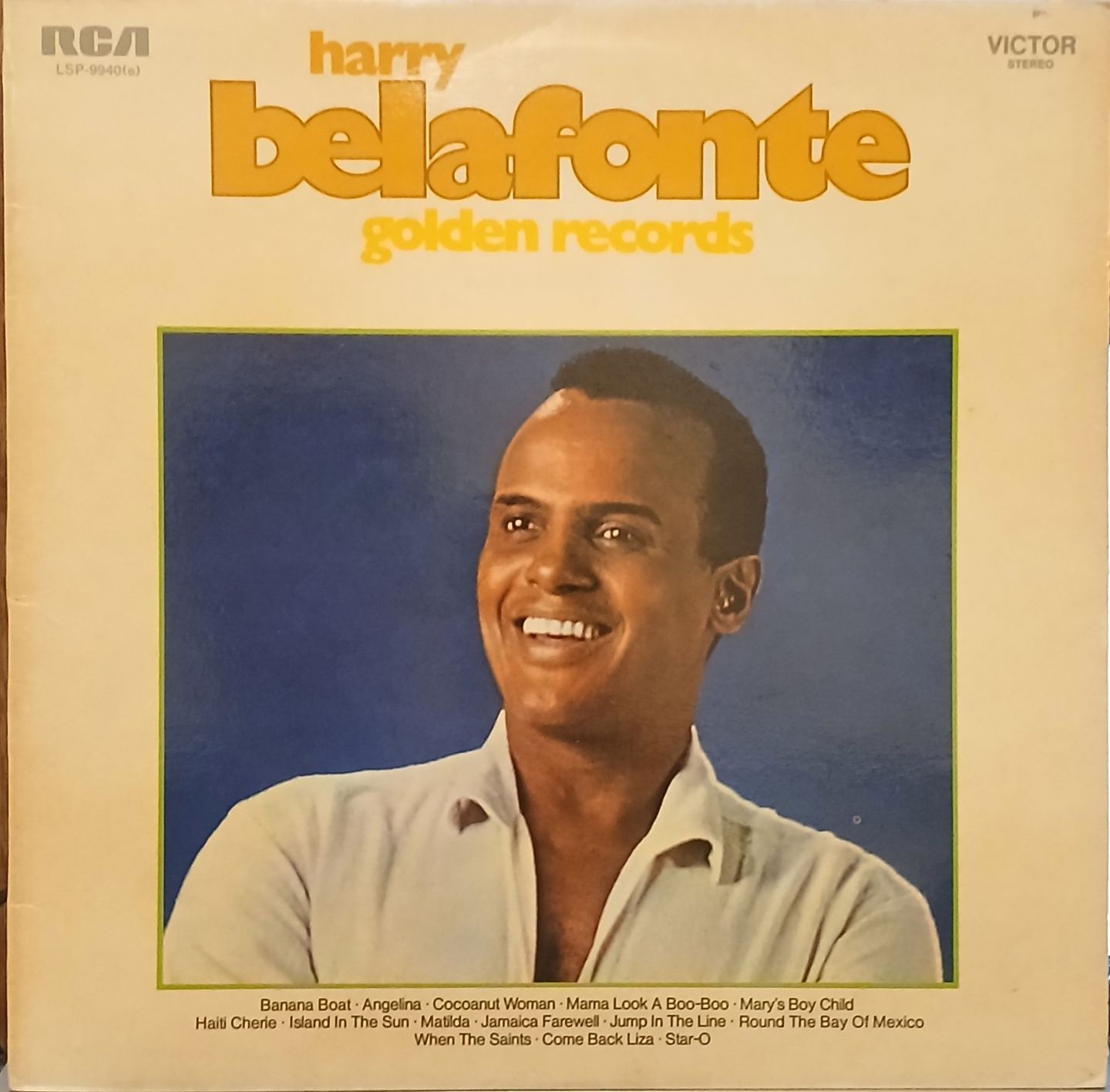 Harry Belafonte - Golden Records - Die Grossen Erfolge | RCA Victor (LSP 9940(e))