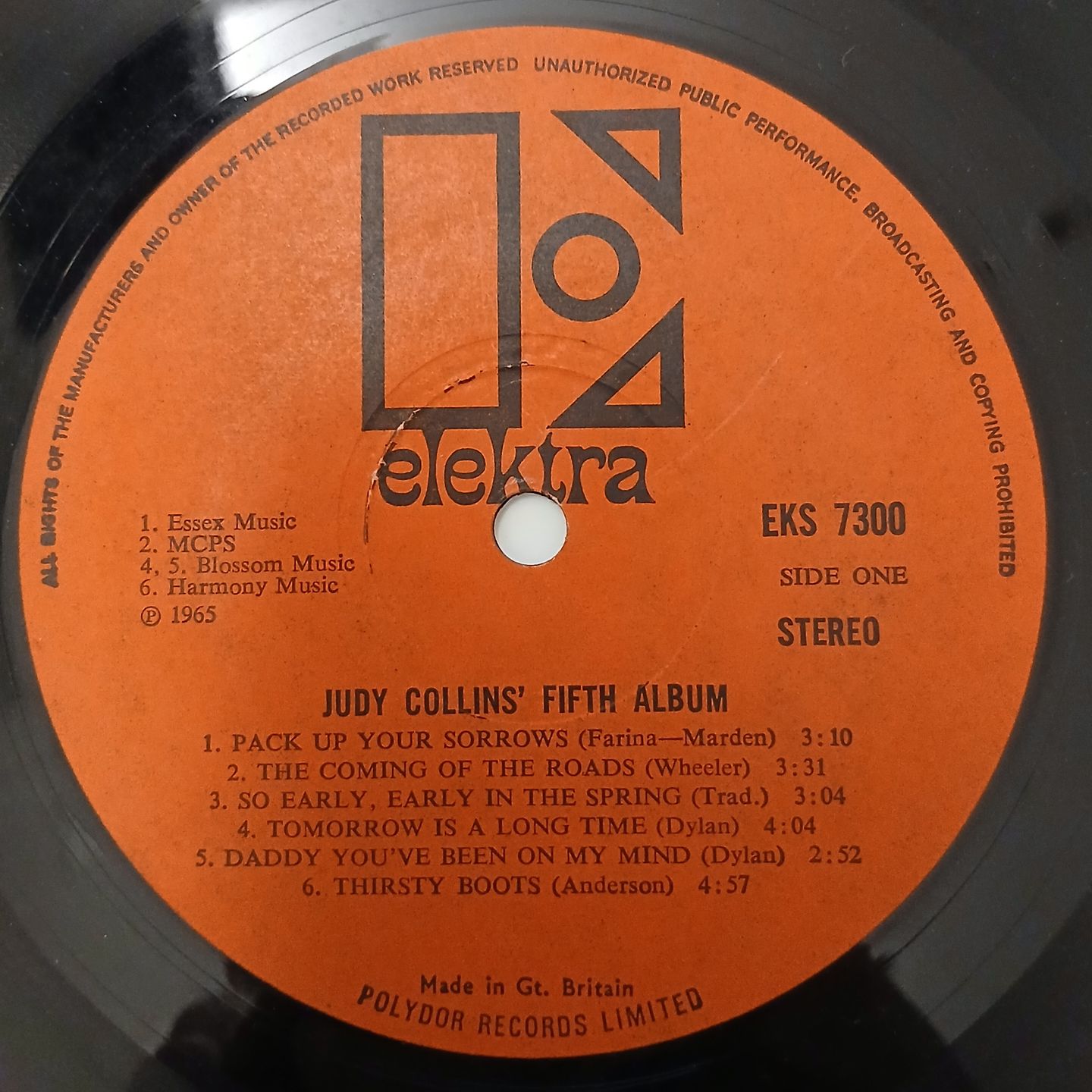 Judy Collins' Fifth Album