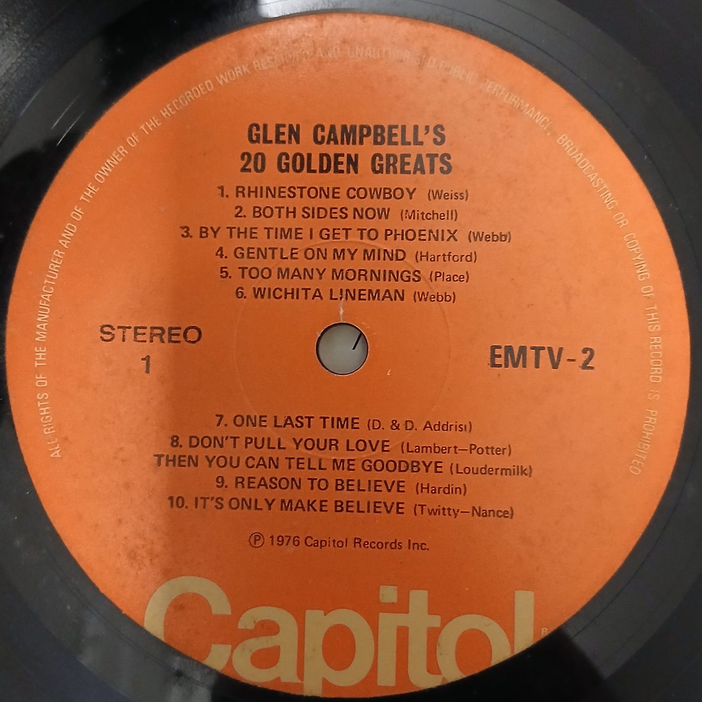 Glen Campbell's Twenty Golden Greats