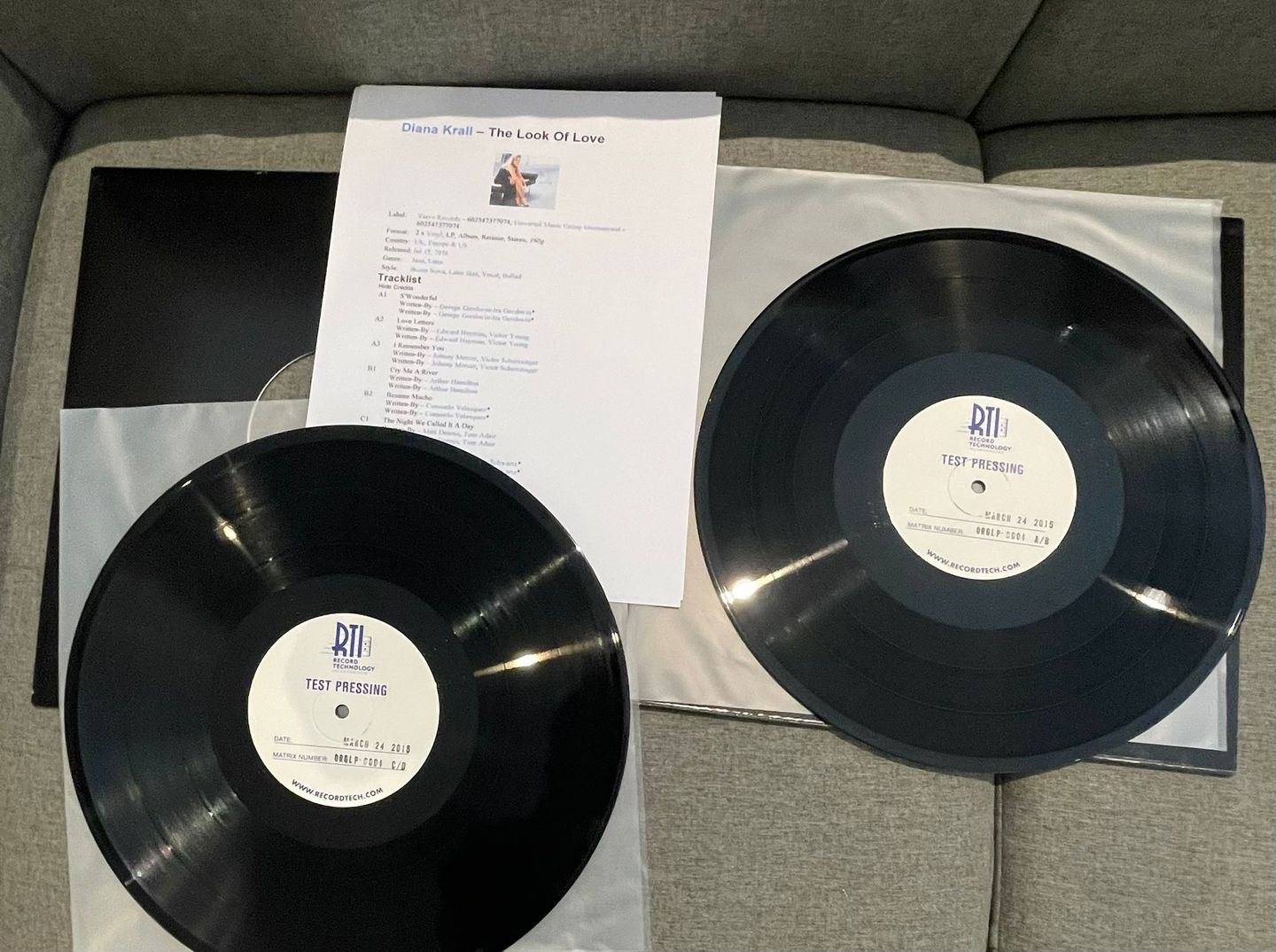 Diana Krall - The Look Of Love | Original Recordings Group (ORG004-45) - 2 Diana Krall - The Look Of Love | Original Recordings Group (ORG004-45) - 2