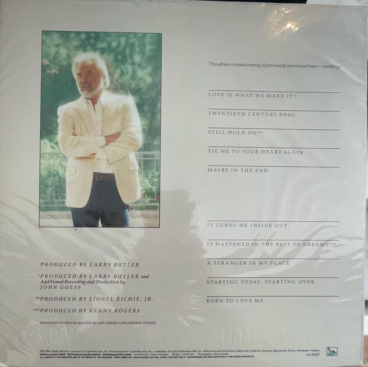 Kenny Rogers - Love Is What We Make It | Liberty (LO-51157) - main Kenny Rogers - Love Is What We Make It | Liberty (LO-51157) - main