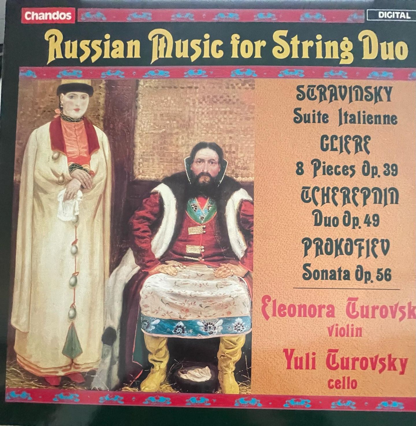 Russian Music For String Duo