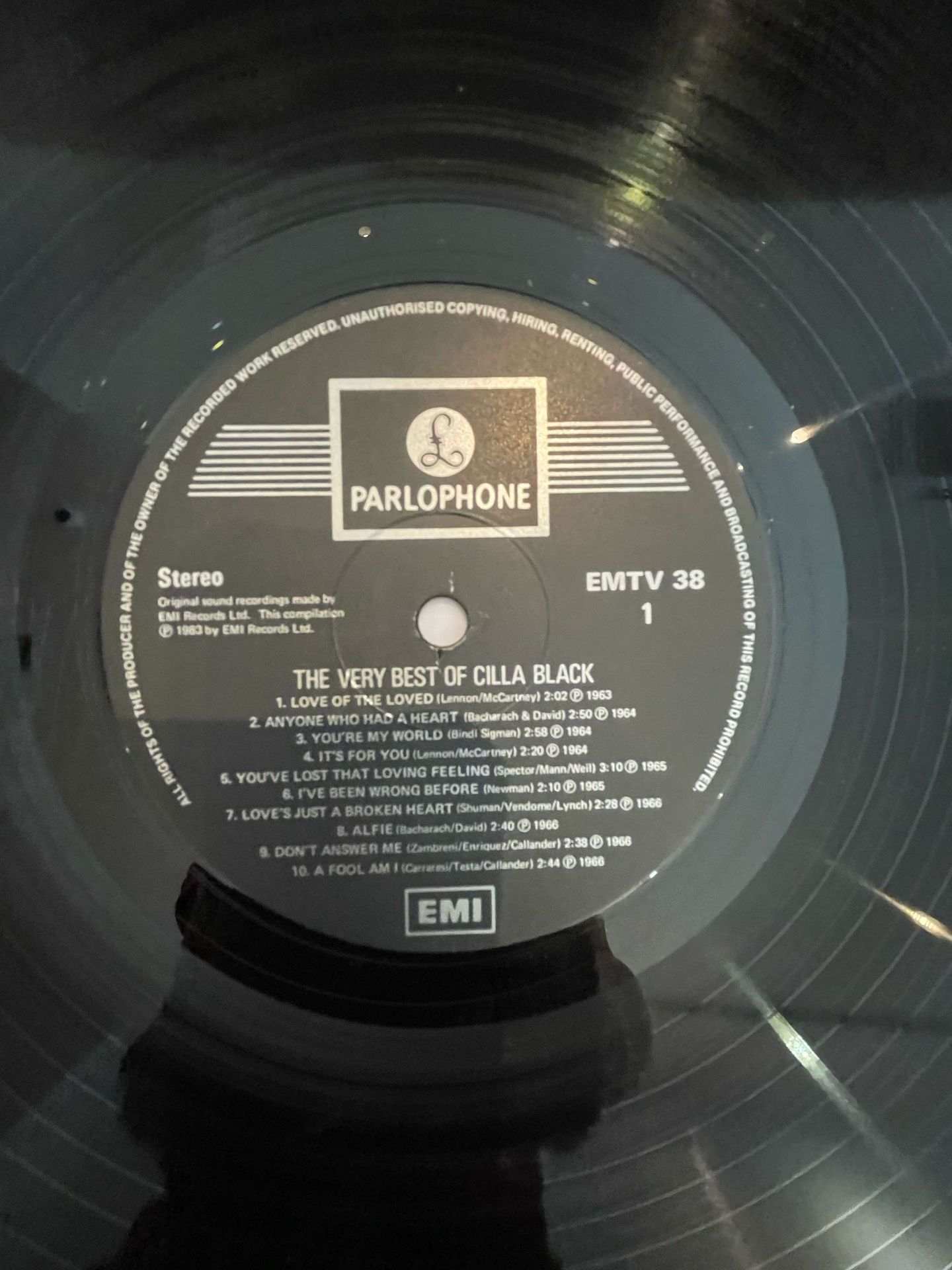 Cilla Black - The Very Best Of | EMI Records (EMTV 38) - 5 Cilla Black - The Very Best Of | EMI Records (EMTV 38) - 5