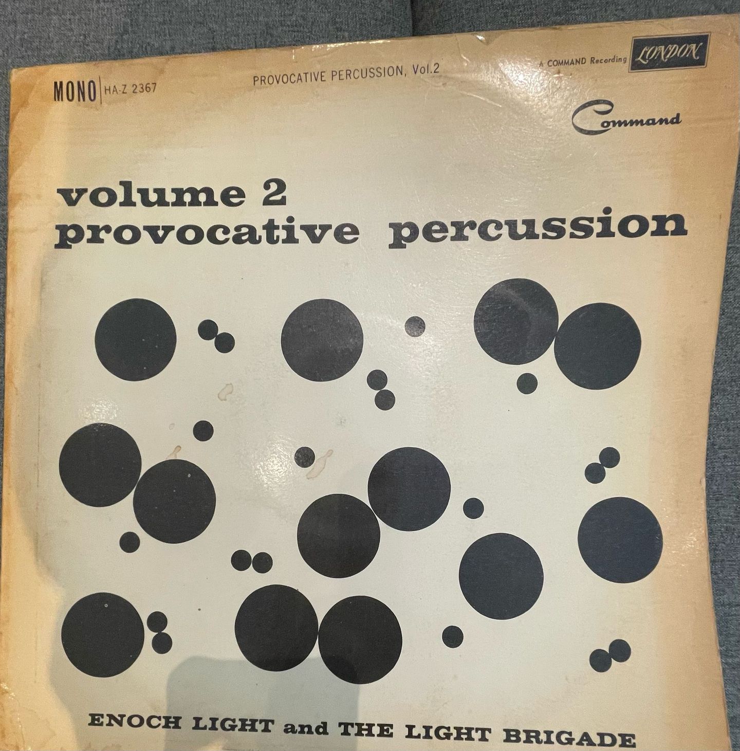 Command All-Stars - Provocative Percussion Volume 2 (Mono) | London Records (SAH-z.6167)