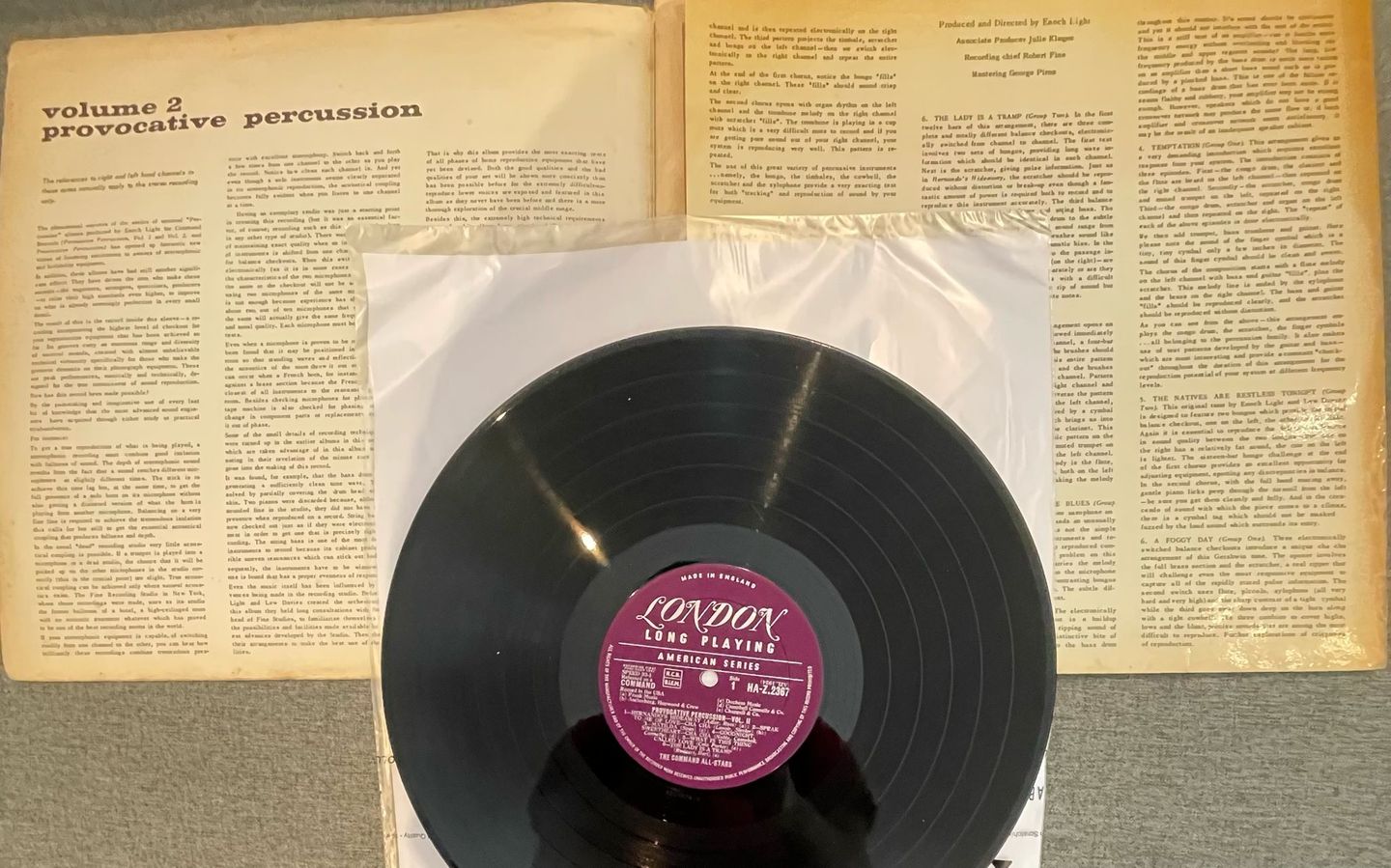 Command All-Stars - Provocative Percussion Volume 2 (Mono) | London Records (SAH-z.6167) - 3 Command All-Stars - Provocative Percussion Volume 2 (Mono) | London Records (SAH-z.6167) - 3